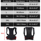 Back Brace Posture Corrector for Women and Men, Shoulder Straightener, Adjustable Full Back Support for Upper and Lower Back